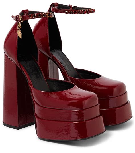 Versace platform heels medusa